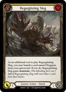 Regurgitating Slog (Yellow) [WTR198] [Welcome to Rathe] Unlimited Edition Rainbow Foil