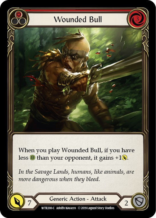 Wounded Bull (Red) [WTR200] [Welcome to Rathe] Unlimited Edition Normal