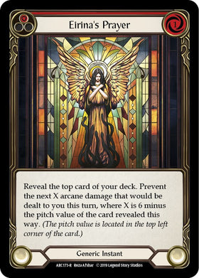 Eirina's Prayer (Red) [ARC173] [Arcane Rising] 1st Edition Normal
