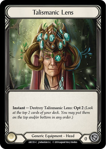 Talismanic Lens [ARC151] [Arcane Rising] 1st Edition Normal