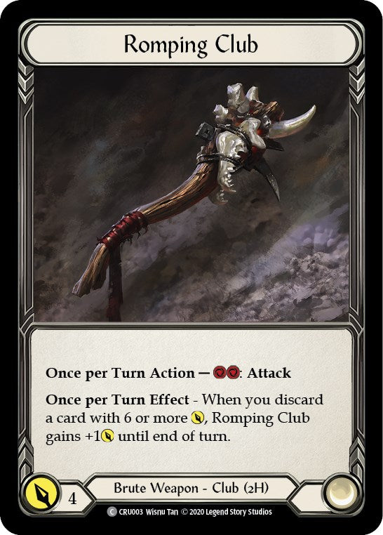 Romping Club [CRU003] [Crucible of War] Unlimited Edition Rainbow Foil
