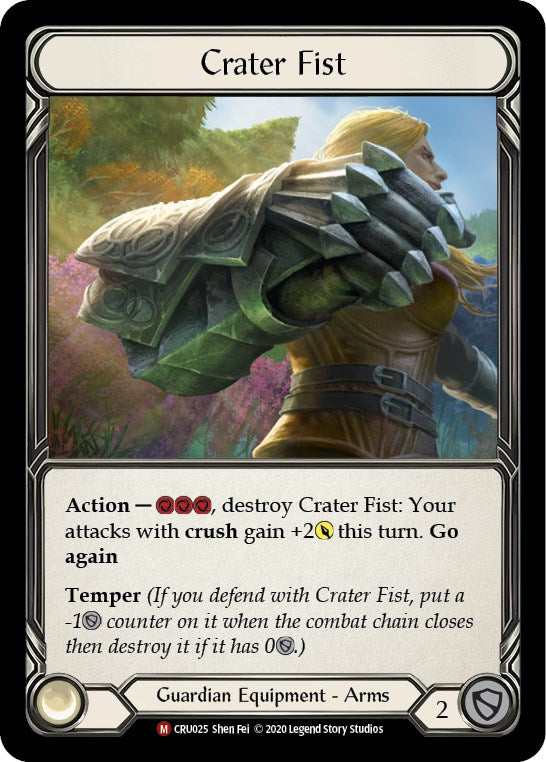 Crater Fist [CRU025] [Crucible of War] Unlimited Edition Normal