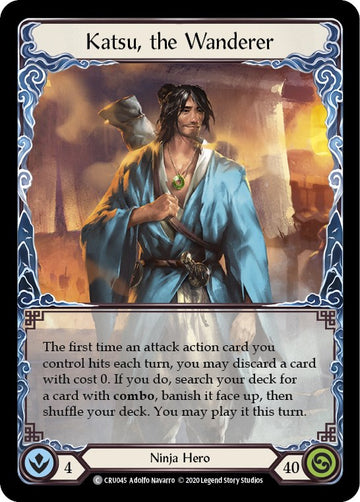 Katsu, the Wanderer [CRU045] [Crucible of War] Unlimited Edition Normal