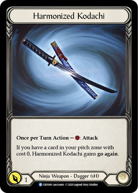Harmonized Kodachi (Reverse) [CRU049] [Crucible of War] Unlimited Edition Normal