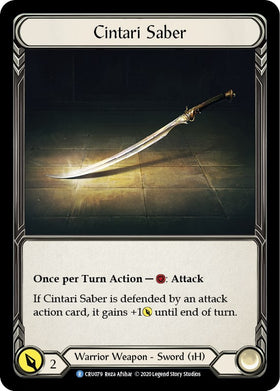 Cintari Saber [CRU079] [Crucible of War] Unlimited Edition Normal