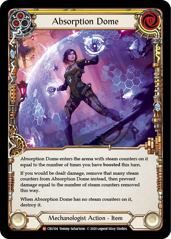 Absorption Dome [CRU104] [Crucible of War] 1st Edition Normal