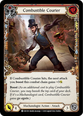 Combustible Courier (Red) [CRU109] [Crucible of War] Unlimited Edition Normal