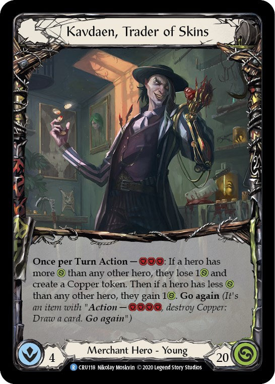 Kavdaen, Trader of Skins [CRU118] [Crucible of War] Unlimited Edition Normal