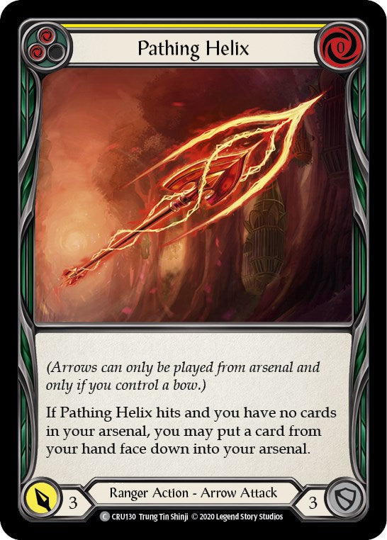 Pathing Helix (Yellow) [CRU130] [Crucible of War] Unlimited Edition Normal