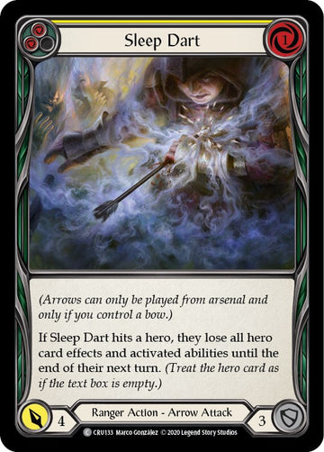 Sleep Dart (Yellow) [CRU133] [Crucible of War] Unlimited Edition Normal