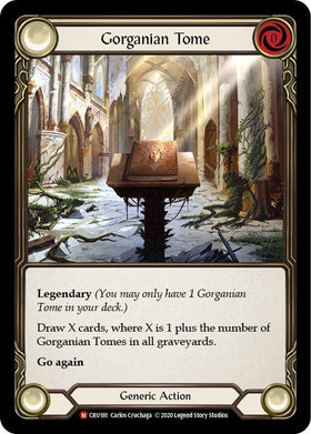 Gorganian Tome [CRU181] [Crucible of War] Unlimited Edition Rainbow Foil