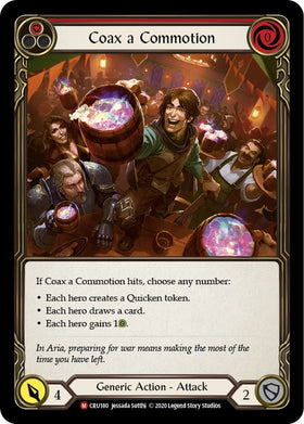 Coax a Commotion [CRU180] [Crucible of War] Unlimited Edition Rainbow Foil