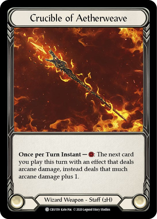 Crucible of Aetherweave [CRU159] [Crucible of War] 1st Edition Normal