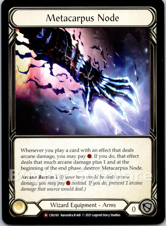 Metacarpus Node [CRU161] [Crucible of War] Unlimited Edition Normal
