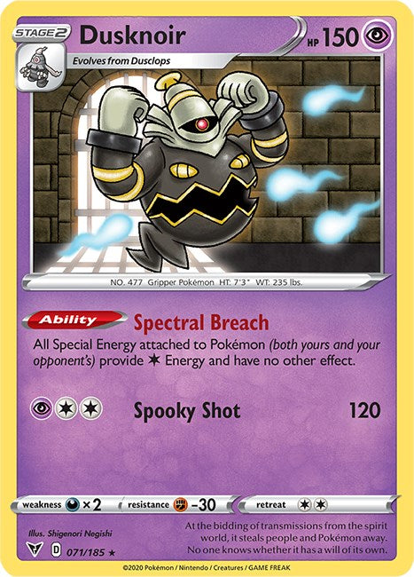 Dusknoir [071/185] [Vivid Voltage] Holofoil