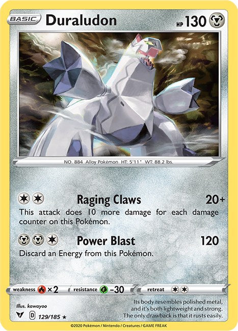 Duraludon [129/185] [Vivid Voltage] Reverse Holofoil