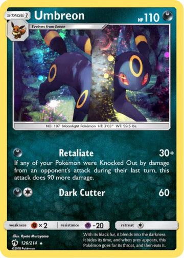 Umbreon (Cosmos Holo) [120/214] [Blister Exclusives] Holofoil