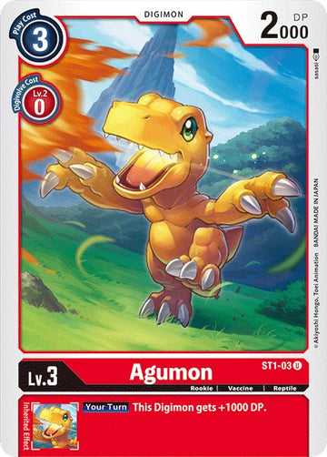 Agumon [ST1-03] [Starter Deck 01: Gaia Red]