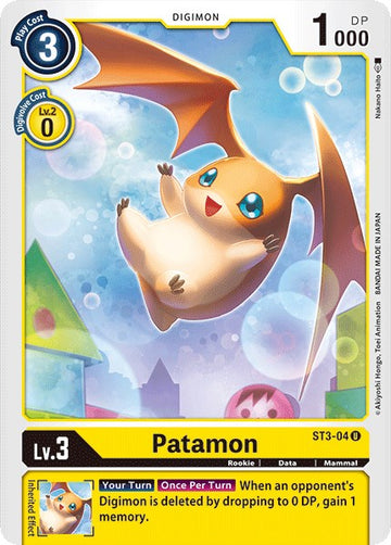Patamon [ST3-04] [Starter Deck 03: Heaven's Yellow]