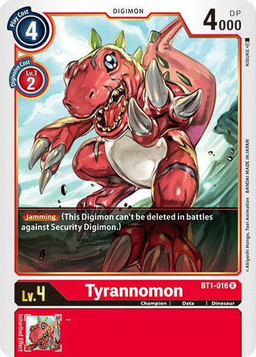 Tyrannomon [BT1-016 R] [Release Special Booster 1.0]