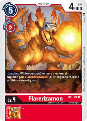 Flarerizamon [BT1-018] [Release Special Booster 1.0]