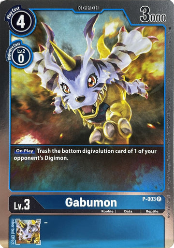 Gabumon [P-003] [Digimon Promotion Cards] Foil