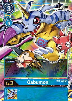 Gabumon (Dash Pack Ver. 1.0) [BT1-029] [Release Special Booster 1.0] Foil