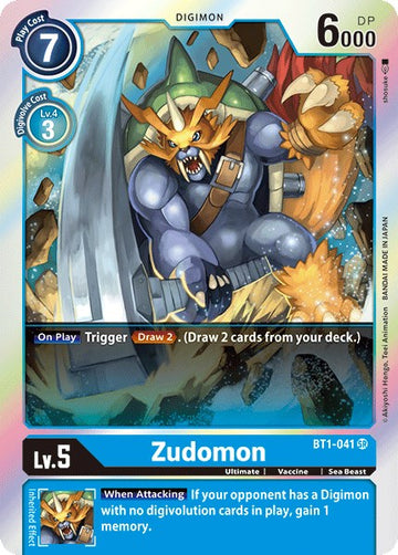 Zudomon - BT1-041 [BT1-041 SR] [Release Special Booster 1.0] Foil