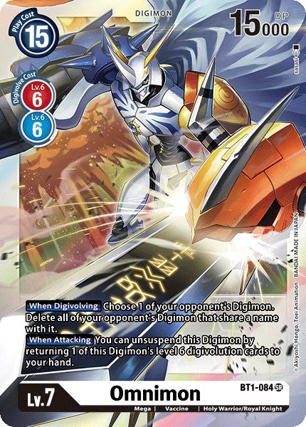 Omnimon [BT1-084] [Release Special Booster 1.0] Foil