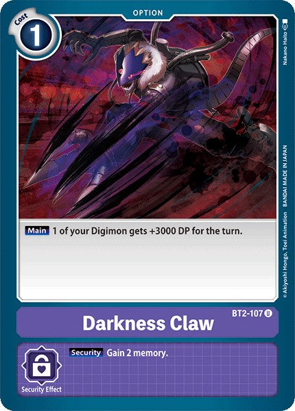 Darkness Claw [BT2-107] [Release Special Booster 1.0]