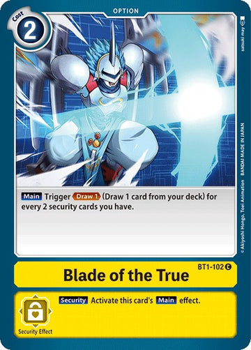 Blade of the True [BT1-102] [Release Special Booster 1.0]