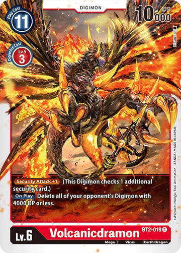 Volcanicdramon [BT2-018 C] [Release Special Booster 1.0]