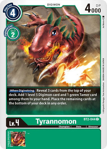 Tyrannomon - BT2-044 [BT2-044 C] [Release Special Booster 1.0]