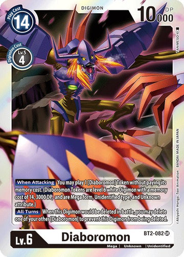 Diaboromon [BT2-082] [Release Special Booster 1.0] Foil
