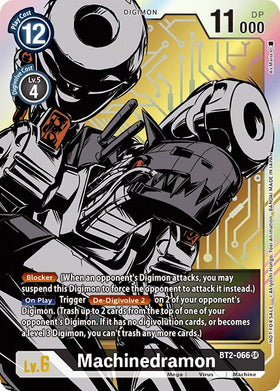 Machinedramon (Dash Pack Ver. 1.0) [BT2-066] [Release Special Booster 1.0] Foil