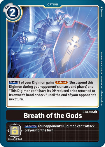 Breath of the Gods [BT3-105] [Release Special Booster 1.5]