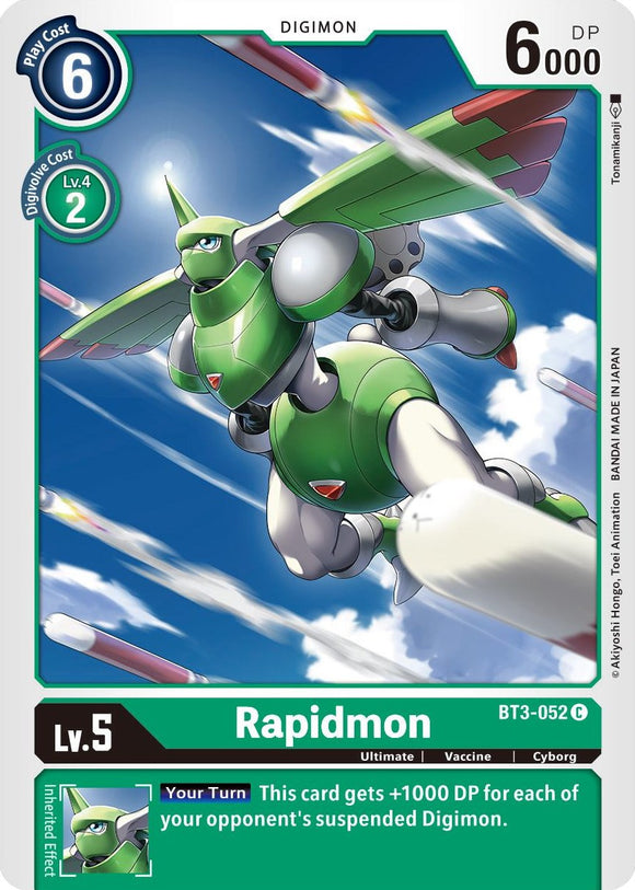 Rapidmon [BT3-052] [Release Special Booster 1.5]