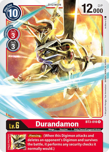 Durandamon [BT3-016] [Release Special Booster 1.5]