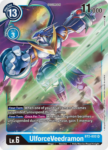 UlforceVeedramon [BT2-032 SR] [Release Special Booster 1.5] Foil