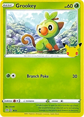 Grookey [008/025] [McDonald's Promos 2021] Holofoil