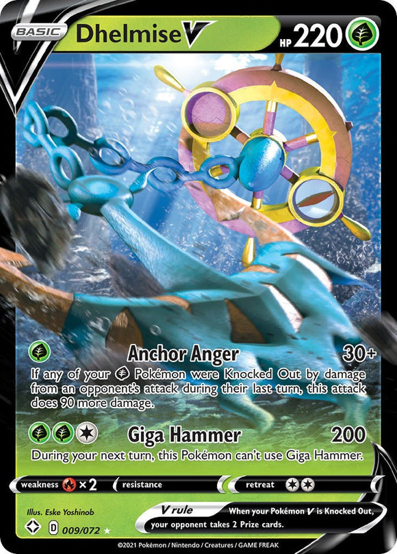 Dhelmise V [009/072] [Shining Fates] Holofoil