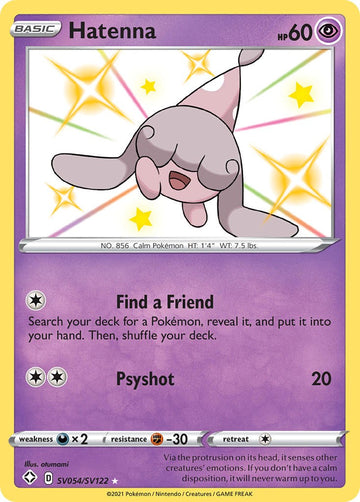 Hatenna [SV054/SV122] [Shining Fates: Shiny Vault] Holofoil