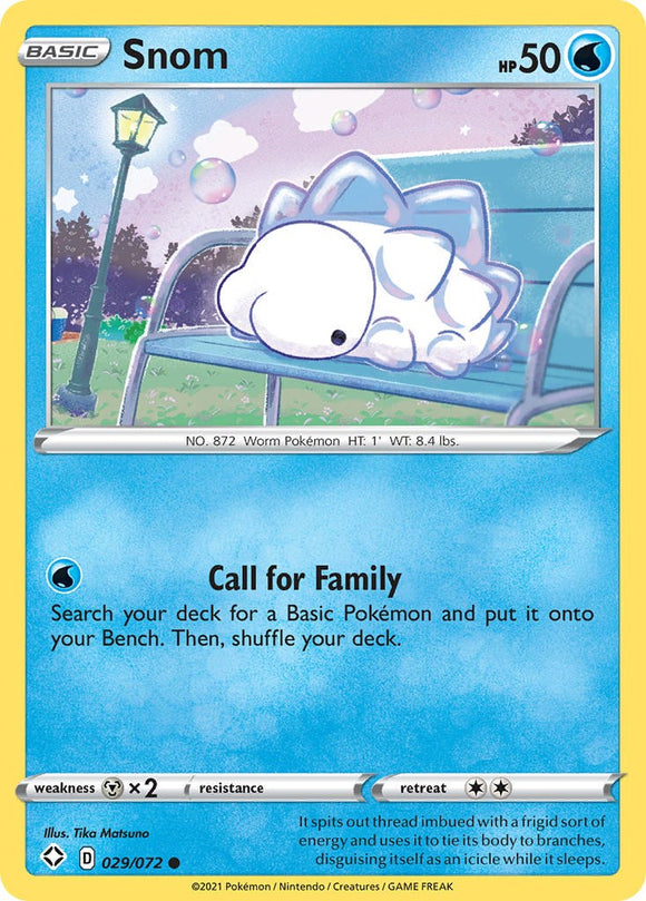 Snom [029/072] [Shining Fates] Reverse Holofoil