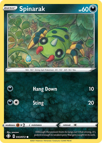 Spinarak [043/072] [Shining Fates]