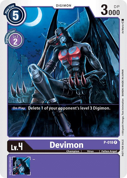Devimon - P-018 [P-018] [Digimon Promotion Cards]