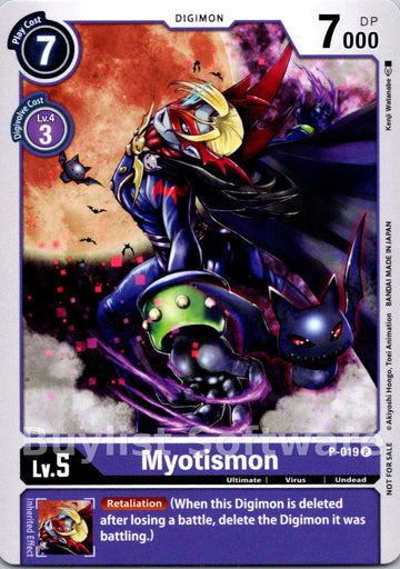 Myotismon [P-019] [Digimon Promotion Cards]