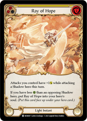 Ray of Hope [MON087] [Monarch] 1st Edition Normal
