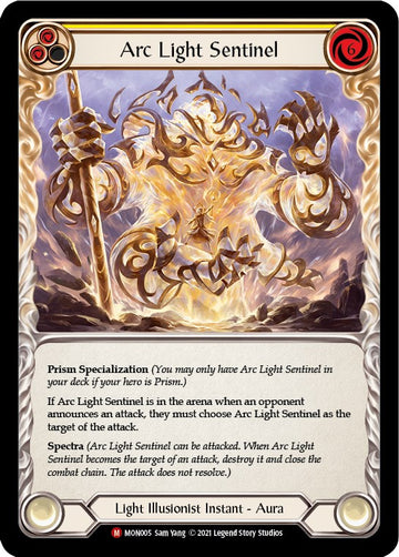 Arc Light Sentinel [MON005] [Monarch] Unlimited Edition Rainbow Foil