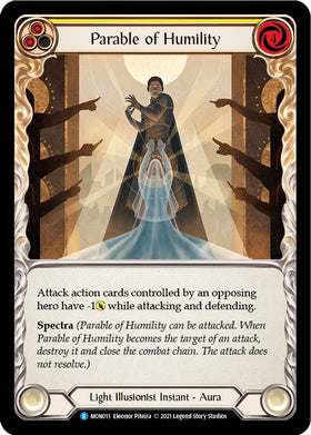 Parable of Humility [MON011] [Monarch] Unlimited Edition Normal
