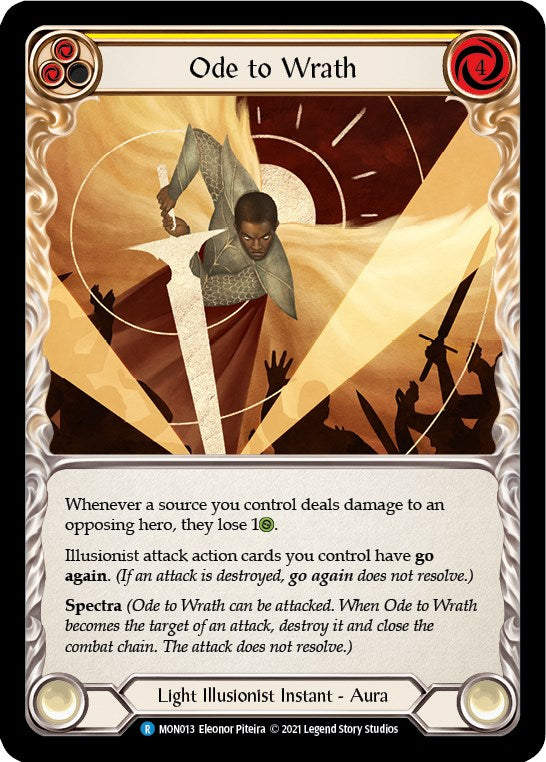 Ode to Wrath [MON013] [Monarch] 1st Edition Normal